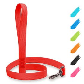 Waterproof Dog Leash 4 Ft x 3/5 inch Anti Slip Dog Leash for Large Dogs Small and Medium Dogs Heavy Duty Dog Leash with Water and Dirt Resistant Long