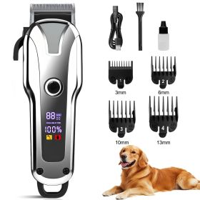 Dog Grooming Kit â€“ Adjustable Dog Trimmer, Washable for Dogs & Cats Trimmer