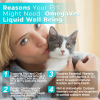 Omegavet Well Being Oil for Dogs and Cats Natural Omega Fatty Acids for Healthy Coat Skin and Joints