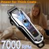 Dog Grooming Kit â€“ Adjustable Dog Trimmer, Washable for Dogs & Cats Trimmer