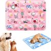 90*60 cm Dog Cooling Mat, 2026 New Summer Pet Mats, Portable Pet Cooling Pad for Travel, Washable Gel Coolings Mat for Dogs and Cats Indoor Outdoor
