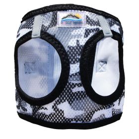 American River Choke Free Dog Harness Camouflage Collection (Color: Gray Camo, size: 2X-Large)
