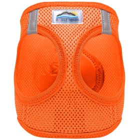 American River Solid Ultra Choke Free Dog Harness (Color: Hunter Orange, size: 2X/3X-Large)